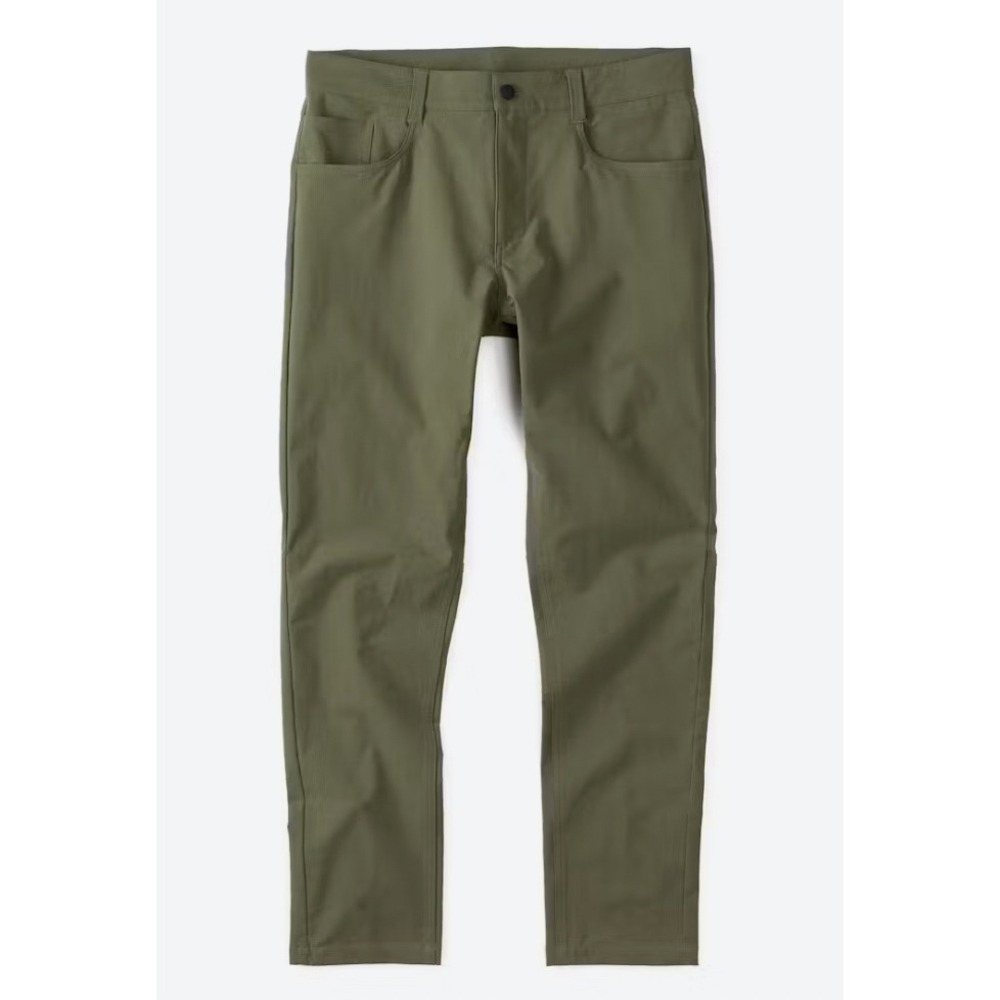 Ten Thousand Mens Tactical Pants Olive Green Articulated Knee Rugged Size 33x32